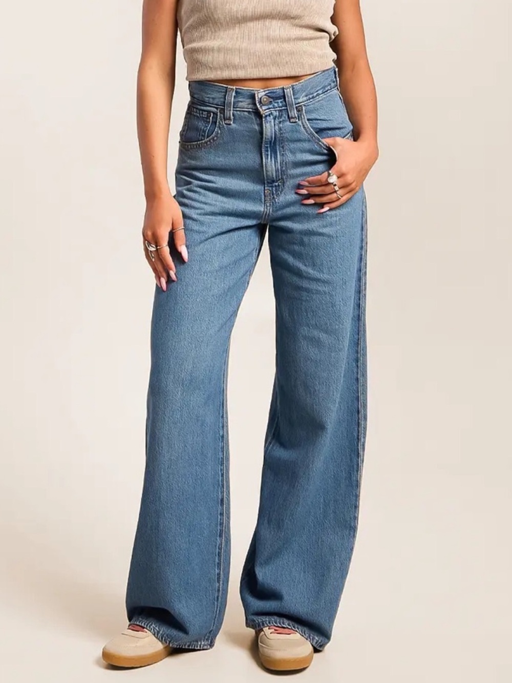 NWT Levi’s Cinch Baggy Wide Leg Jeans